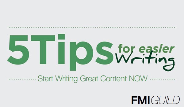 5 Tips for Writing Great Content NOW !