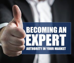 Becoming an Expert Authority in your market